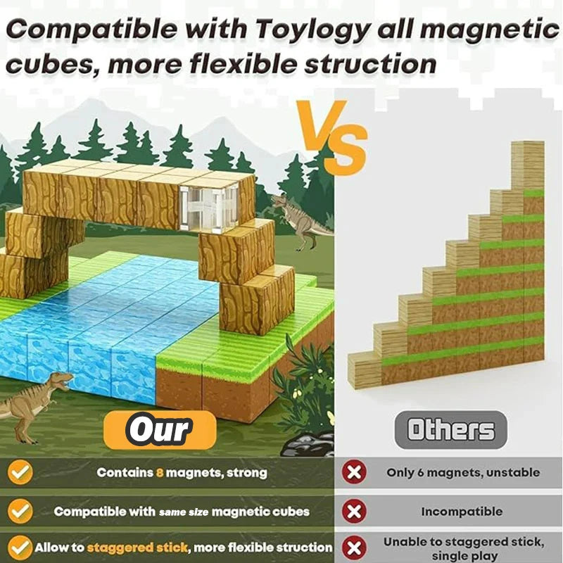 Magnacraze™ Magnetic Blocks