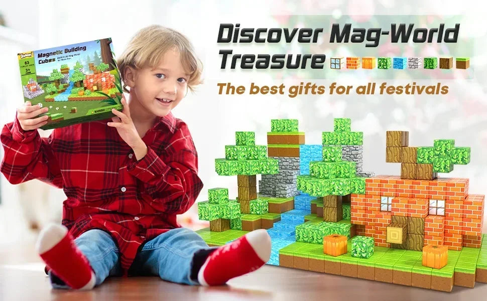 Magnacraze™ Magnetic Blocks