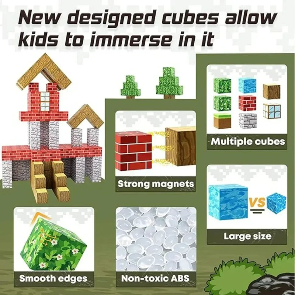 Magnacraze™ Magnetic Blocks